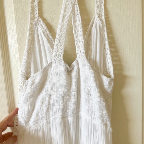 Solitaire Swim white lace maxi beach sun dress NWT medium - Picture 7 of 7